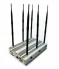 70W Adjustable Powerful 6 Bands Desktop WiFi GPS 3G Phone Jammer Up to 100 Meters