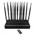 World First 18 Bands Adjustable All-in-one Desktop Jammer Cell Phone 2G/3G/4G + Walkie Talkie + GPS L1L2L3L4L5 + Lojack + 2.4G WiFi Blocker with Remote Control