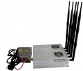 5 Antenna 25W High Power 3G Cell phone Jammer with Outer Detachable Power Supply
