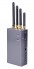 Portable Cell Phone Jammer with GSM /GPSL1 + WIFI