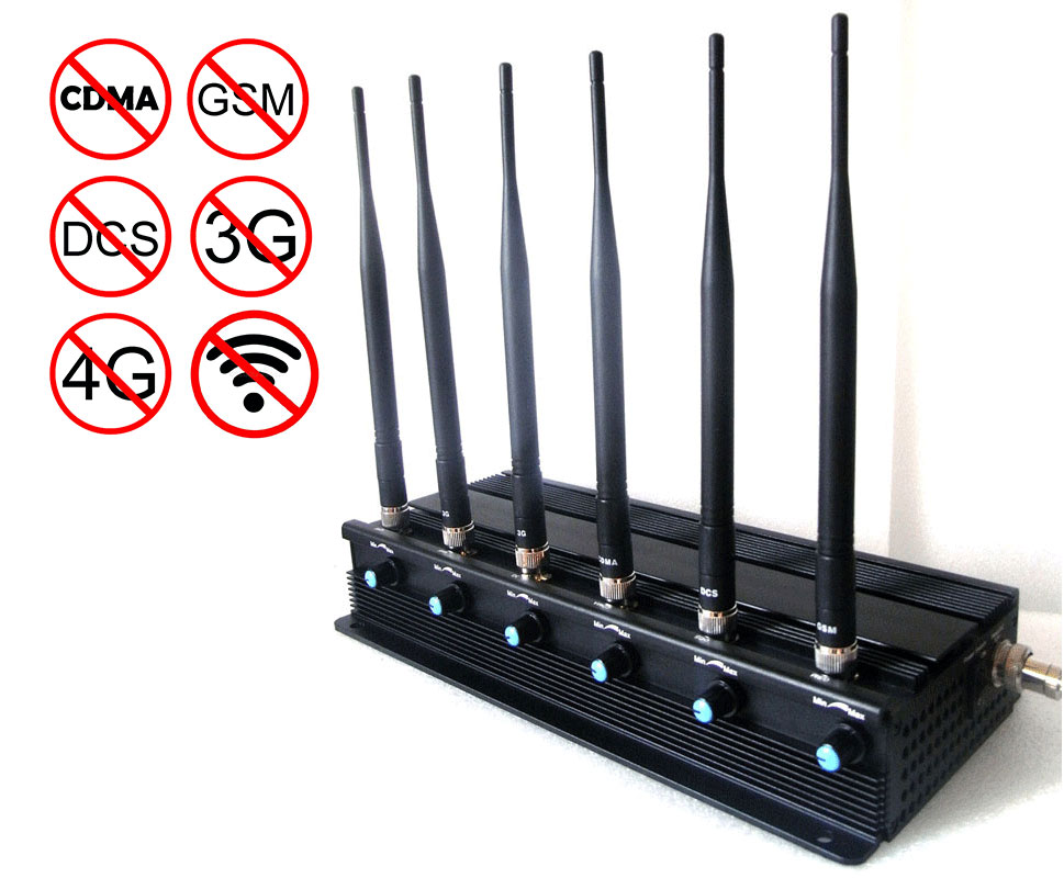 Adjustable 3G\/4G All Cell phone Signal Jammer \u0026 WiFi Jammer - Jammerall Co., Ltd