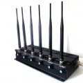 Adjustable 15W High Power 6 Antenna Cell Phone,WiFi,3G,UHF Jammer