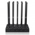 260W 10 Antennas Signal Jammer with Intelligent Cooling System,Blocking 2G,3G,4G, WIFI,GPS,Lojack