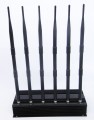High Power 6 Antenna WIFI, VHF, UHF and 3G Cell Phone Jammer 