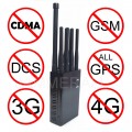  Selectable 8 Bands Portable All 3G 4G Mobile Phone & All GPS Signal Jammer